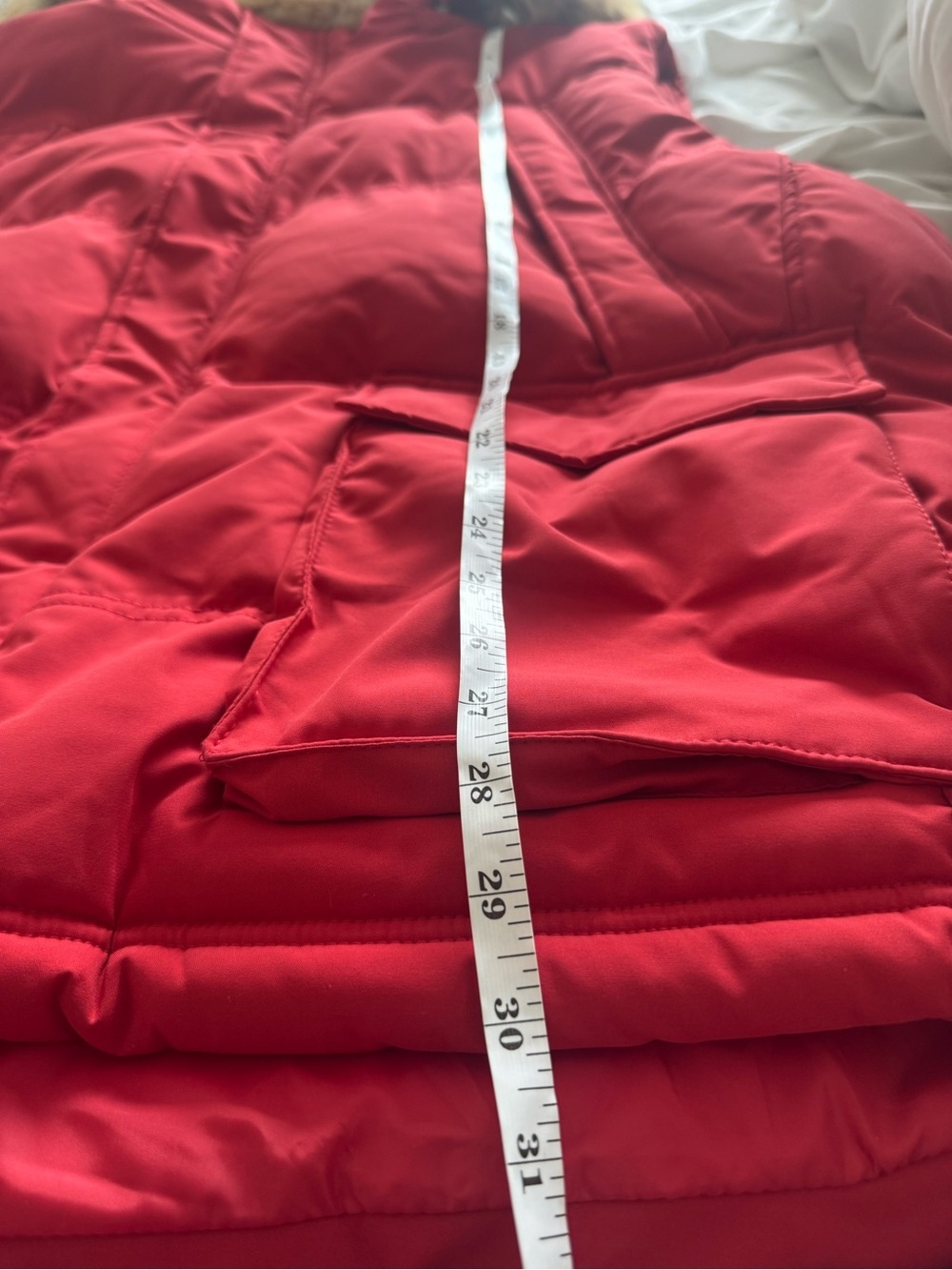 Jordan Craig Legacy Men's Yukon Fur Lined Hooded Puffer Vest in red 4XL - Picture 13 of 13